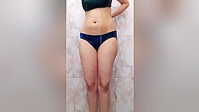 My Innocent Stepsister Bathing At Home