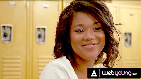 Naughty Petite Besties Coco Lovelock & Michelle Anderson Have Passionate Fuck After Class