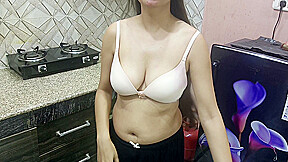 Indian Stepmom Fucking Stepson In Kitchen Young Stepmom With Hindi