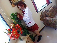 Hottest Japanese chick Miki Uehara in Horny College, Solo Girl JAV movie