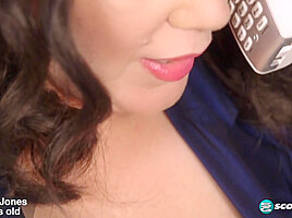 A big-titted, 40something housewife named Jasmine